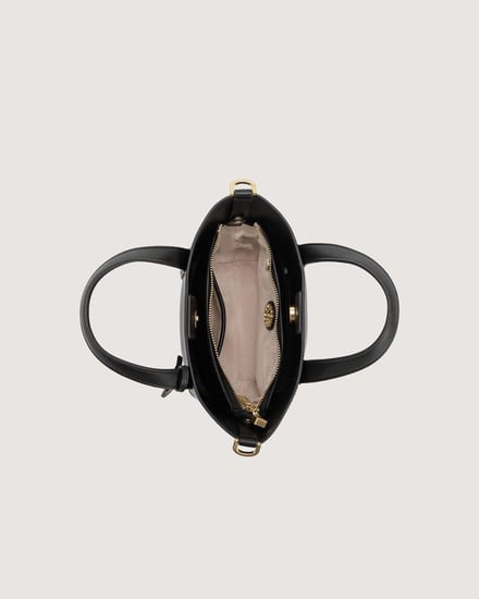 شنطة نسائية بمقاس متوسط بلون أسود