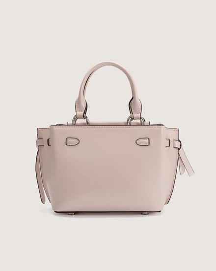 شنطة نسائية كلاسيك بلون وردي