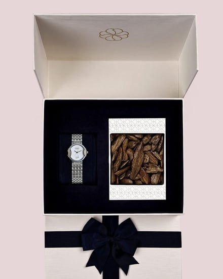 بوكس هدية نسائية ساعة وعود