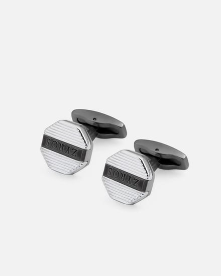 كبك رجالي مميز باللون الرمادي والفضي