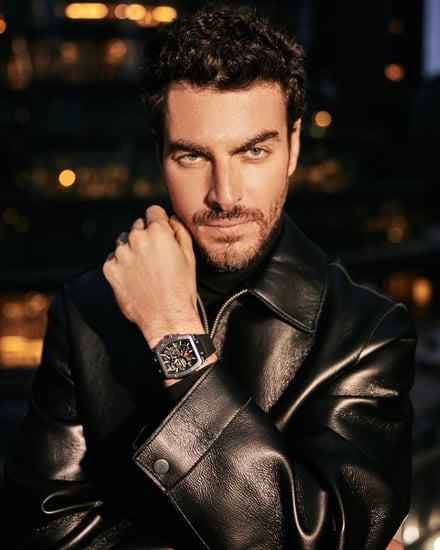 ساعة رجالية اوتوماتيك بلون أسود