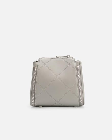 شنطة رُواء بحجم صغير لكل الأوقات بلون رمادي