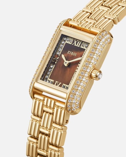 ساعة برق النسائية ستيل بلون ذهبي