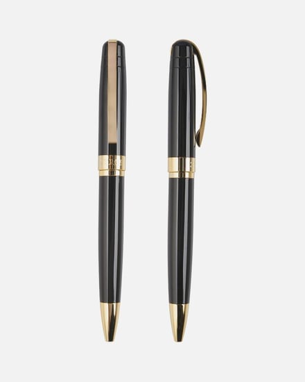 طقم رجالي من ساعة وكبك وقلم