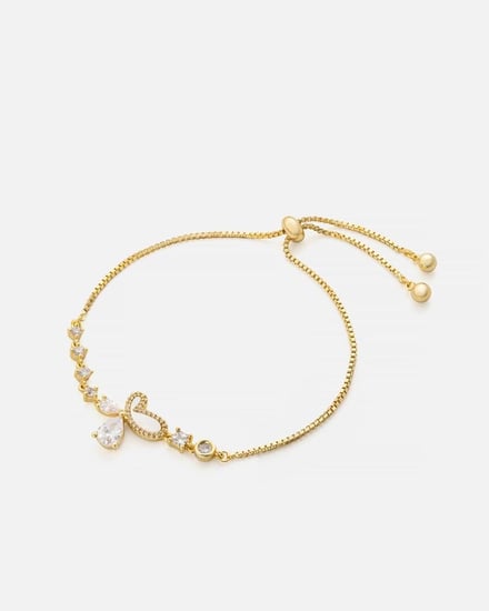 اسوارة أطفال بتصميم ناعم بلون ذهبي