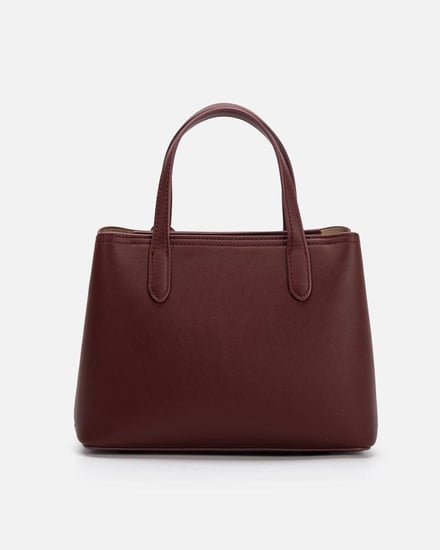 شنطة نسائية كلاسيك بلون عودي