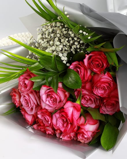 باقة ورد ملفته من ورود الروز