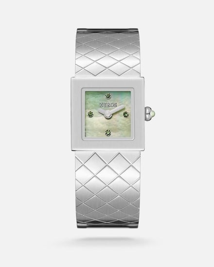 ساعة نسائية ستيل باللون الفضي