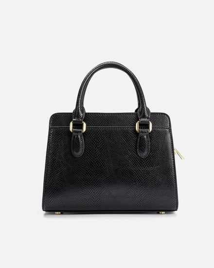 شنطة نسائية بتصميم راقي بلون أسود