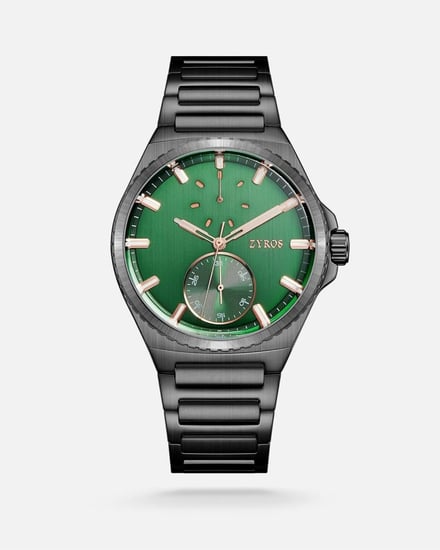 ساعة رجالية كلاسيك من الستيل باللون الرمادي