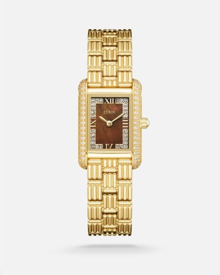 ساعة برق النسائية ستيل بلون ذهبي