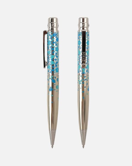 قلم رجالي فاخر باللون الفضي