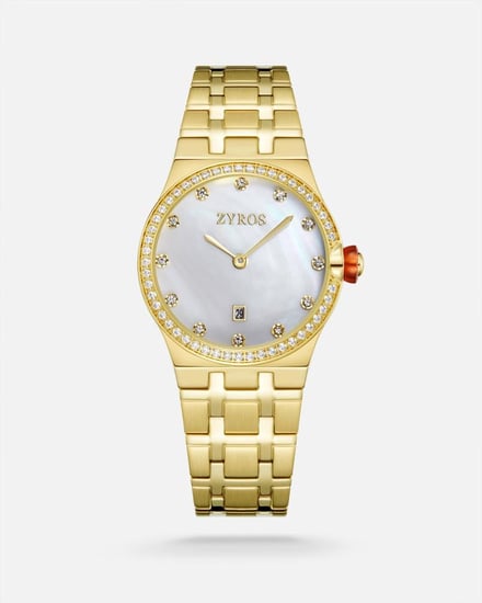 هدية نسائية ساعة وسلسال وعطر