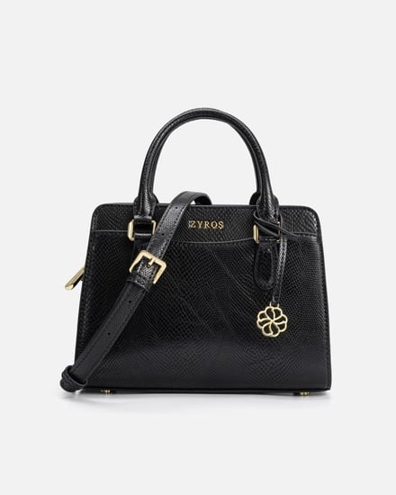 شنطة نسائية بتصميم راقي بلون أسود