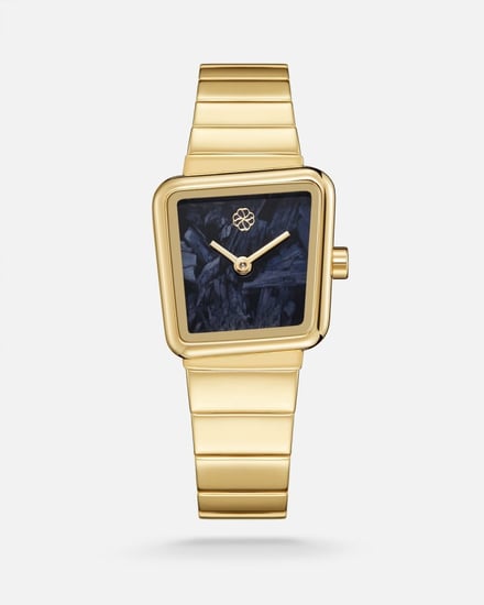 ساعة نسائية ستيل بلون ذهبي