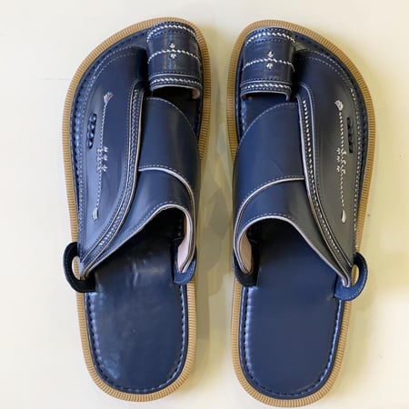 حذاء رجالي شرقي كحلي غامق