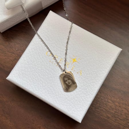 قلادة أوبيرلا A صغير فضي