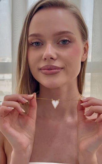 سلسلة ذهب قلب