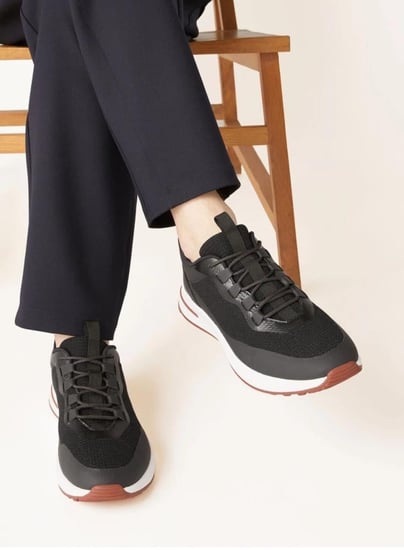 Loro Piana Week-End Walk Sneakers - Black