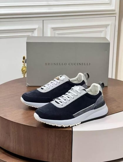 Brunello Cucinelli Lace-Up Sneakers