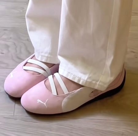 PUMA Speedcat Ballet "Whisp of Pink" sneakers