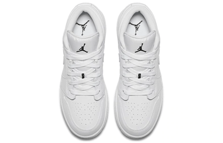 AIR JORDAN 1 LOW GS TRIPLE WHITE
