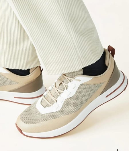 Loro Piana Week-End Walk Sneakers - Beige