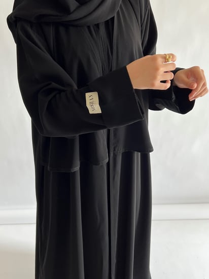 عباية سوداء بقطعتين NOSH 11