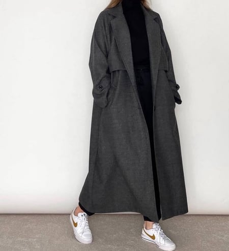 جاكيت بليزر شتوي بديل العباية