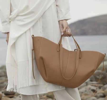 شنطة بولين - مقاس كبير جملي - توت باق