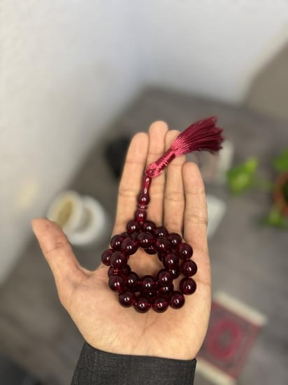 سبحة كراكيش  عنابي