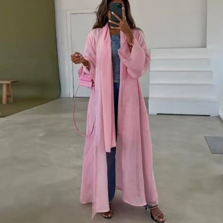 عباية وردية