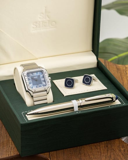 طقم رجالي استيل كلاسيكي