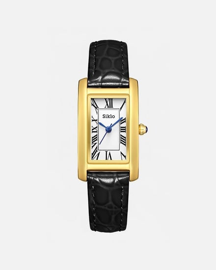 ساعة نسائية تجمع بين الأناقة العصرية واللمسة الراقية