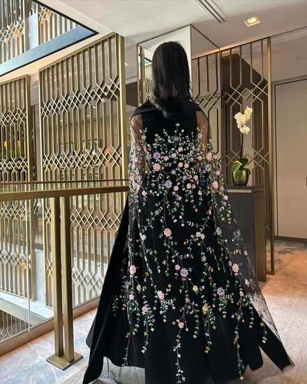 فستان أسود راقي - فستان سهرة اسود