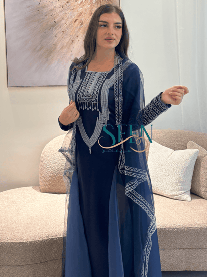 جلابية تراثية - جلابيه كحلي - جلابيات تراثية