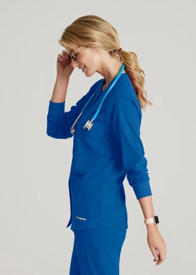 جاكيت سكراب Stability باللون   أزرق ملكي من سكيتشرز