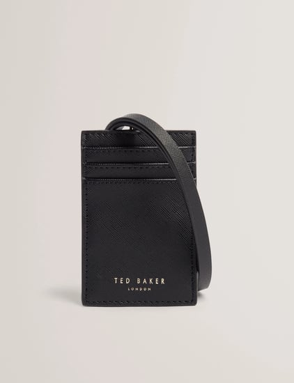 حامل بطاقة تيد بيكر Faux Leather Lanyard