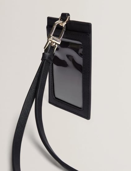 حامل بطاقة تيد بيكر Floral Check Print Lanyard