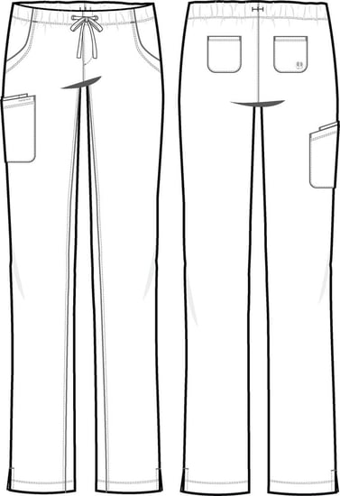 بنطلون سكراب نسائي هيلينج هاندز نسائي بجيوب