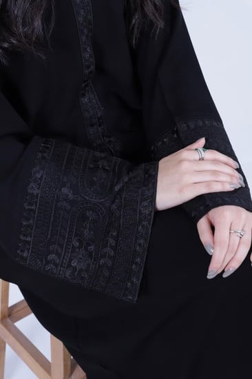 نص كلوش تدخيلة سوداء فخمة-806