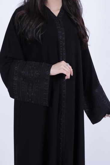 نص كلوش تدخيلة سوداء فخمة-806