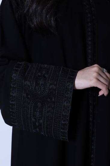 نص كلوش تدخيلة سوداء فخمة-806