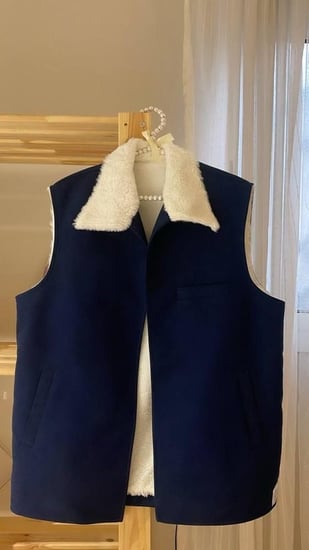 سديري شتوي جوخ مع فرو ناعم