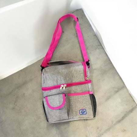 حقيبة السكري الوردية