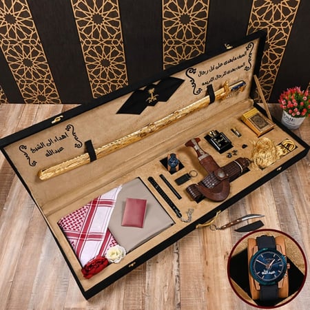 بوكس رجالي ملكي فخم بتتصميم خاص حسب الطلب