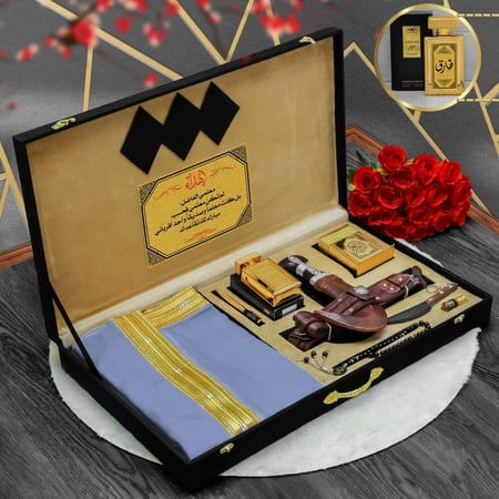 بوكس ملكي خنجر ومشلح هدايا فخمه