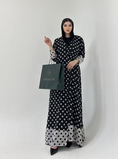 عبايه شيفون خفيف ومريح