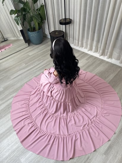 فستان الناعمه