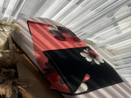 Ksh3شال كشميري يلبس عالجهتين.